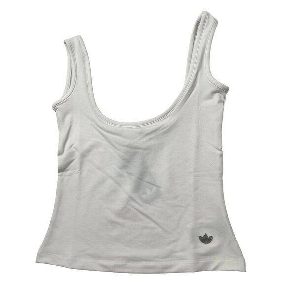 Adidas Premium Essentials Tank Top in White - Picture 1 of 5